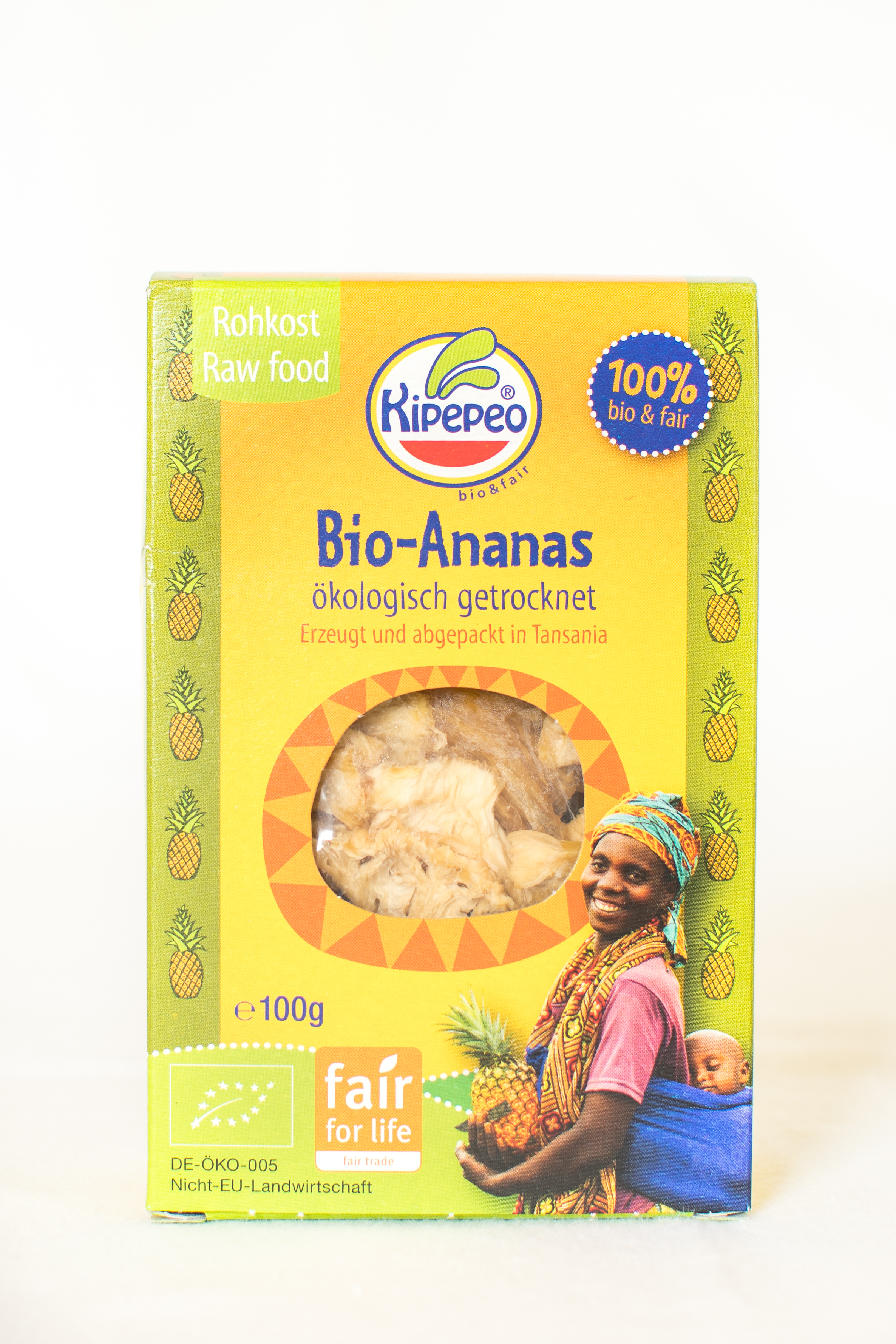 Bio-Ananas, getrocknet, aus Tansania