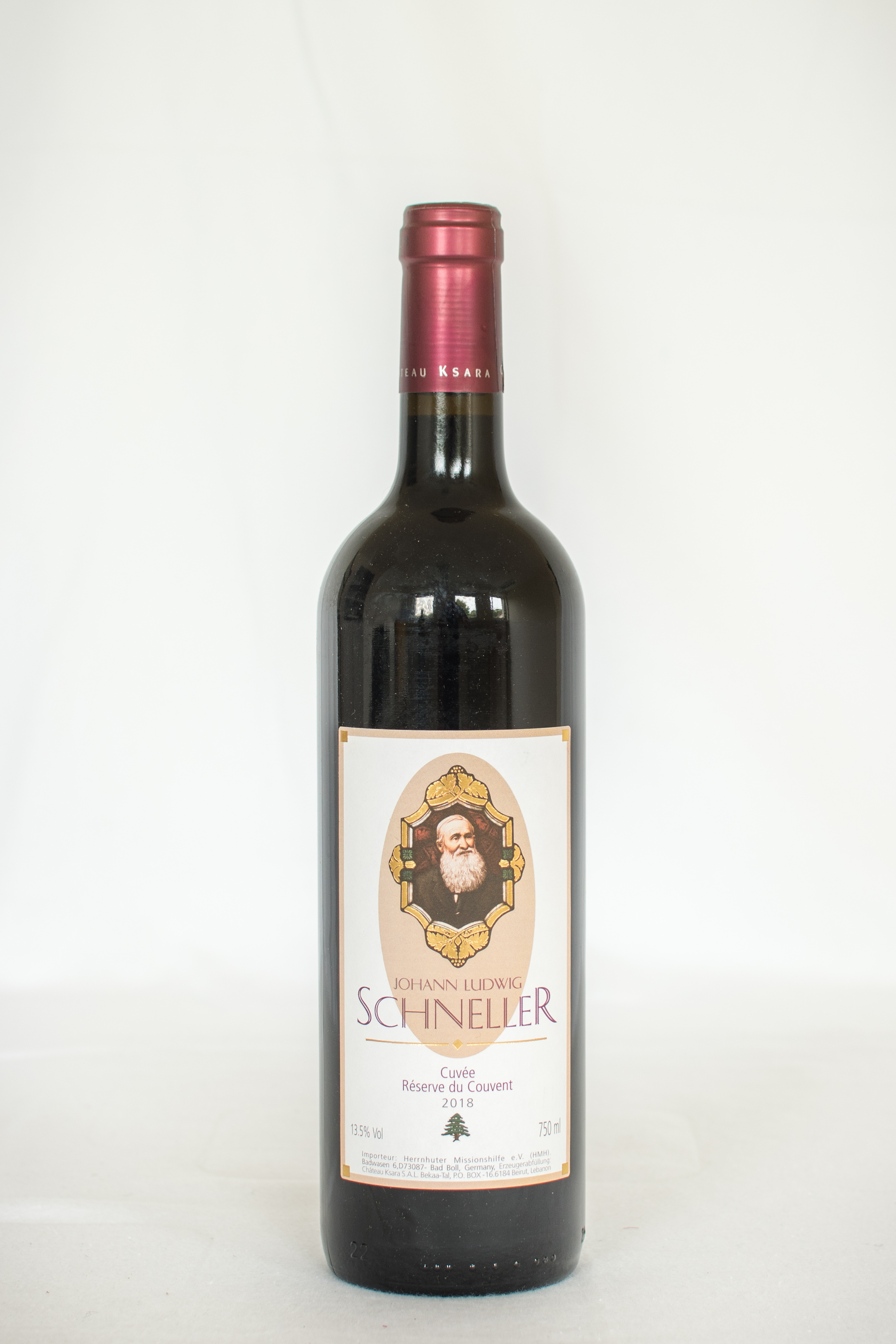 Johann-Ludwig-Schneller-Wein Cuvée, rot - voraussichtlich wieder lieferbar ca. Mitte April 2023